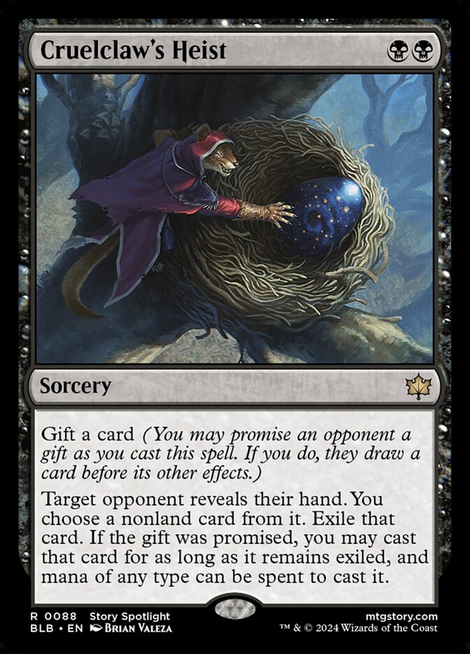 Cruelclaw's Heist - carta Magic The Gathering