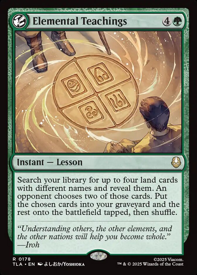 Elemental Teachings - carta Magic The Gathering