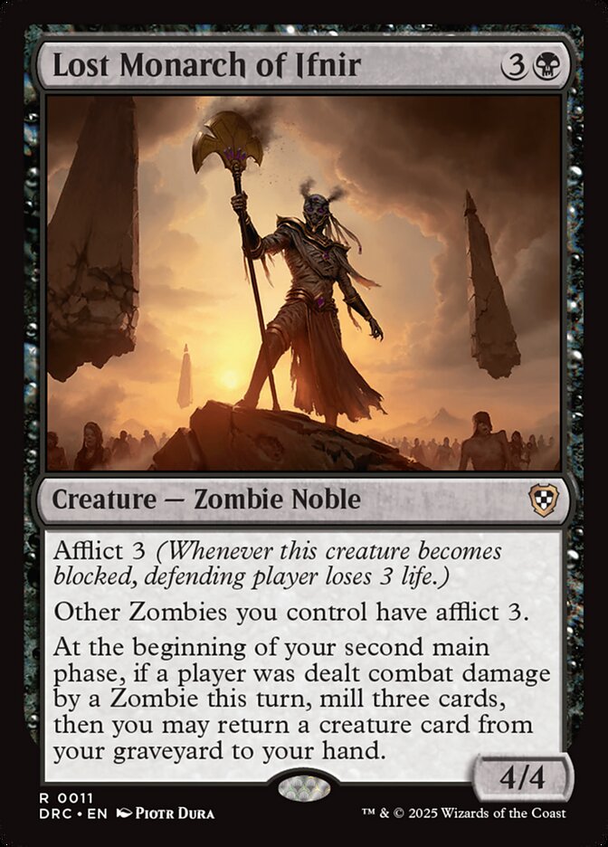 Lost Monarch of Ifnir - carta Magic The Gathering