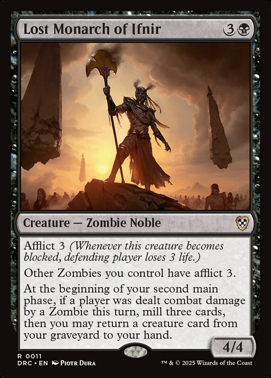 Lost Monarch of Ifnir - carta Magic The Gathering