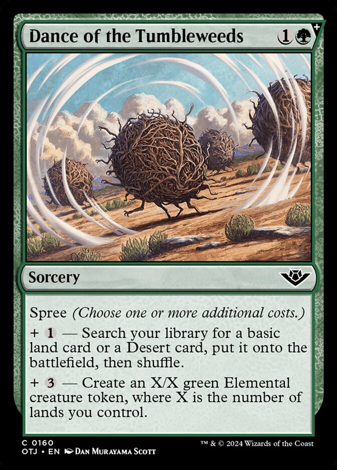Dance of the Tumbleweeds - carta Magic The Gathering