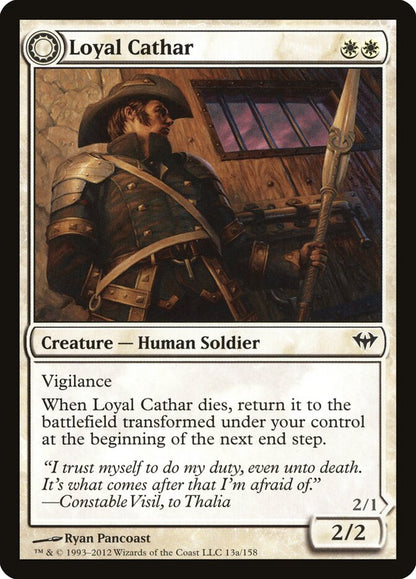 Loyal Cathar - carta Magic The Gathering