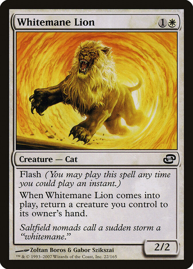 Whitemane Lion - carta Magic The Gathering