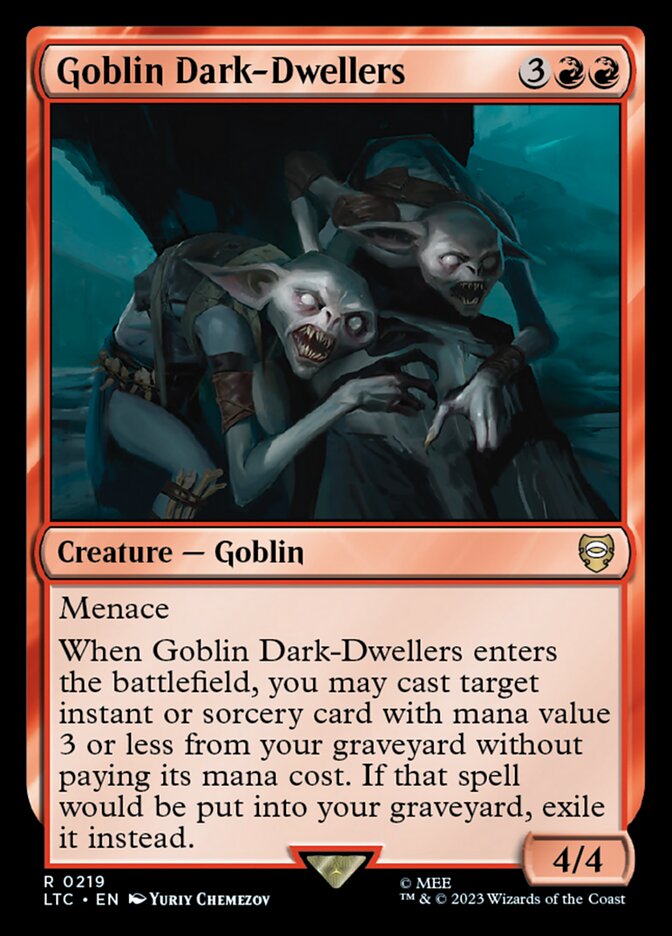 Goblin Dark-Dwellers - carta Magic The Gathering