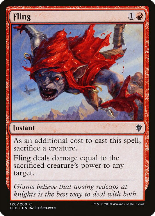 Fling - carta Magic The Gathering