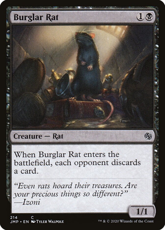 Burglar Rat - carta Magic The Gathering