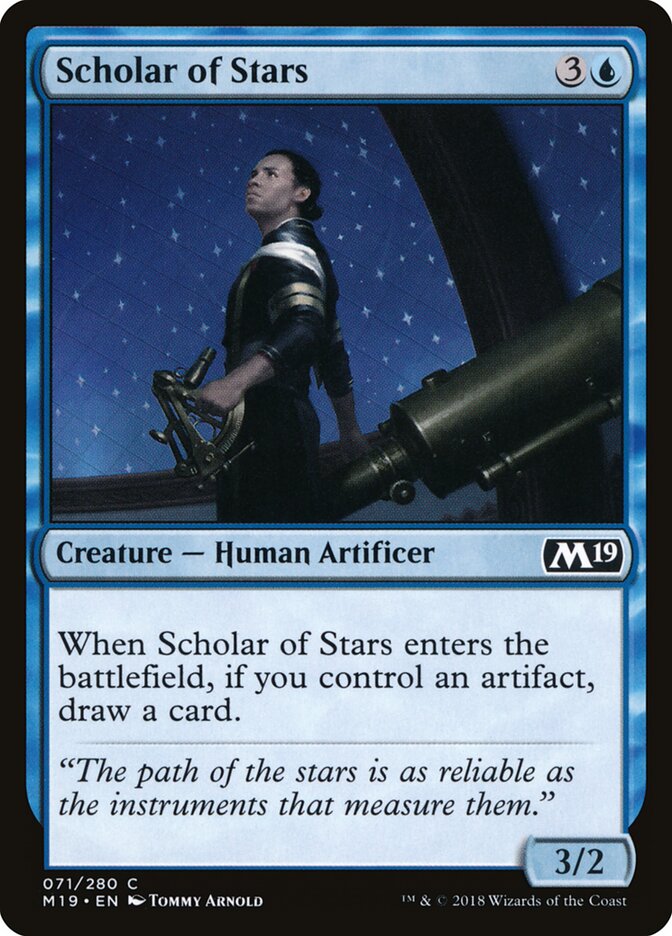 Scholar of Stars - carta Magic The Gathering