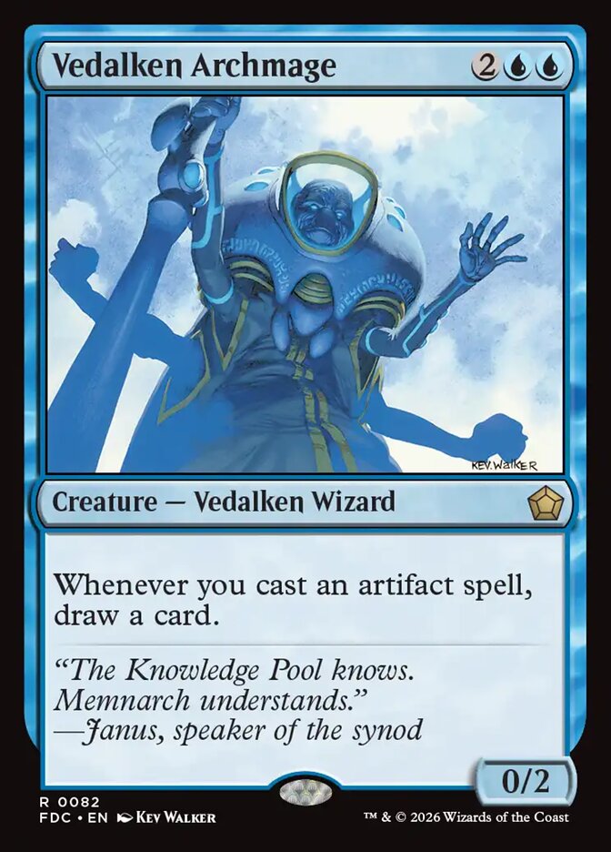 Vedalken Archmage - carta Magic The Gathering