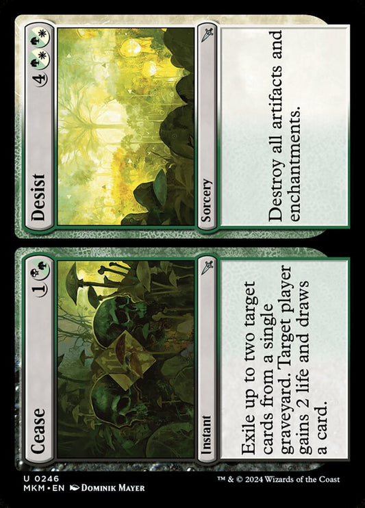 Cease // Desist (MKM)