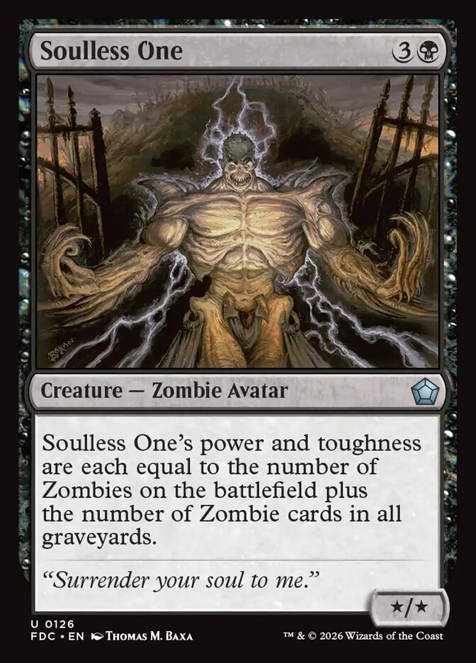 Soulless One - carta Magic The Gathering