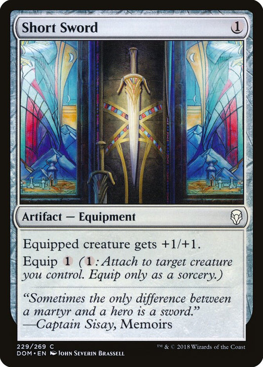 Short Sword - carta Magic The Gathering