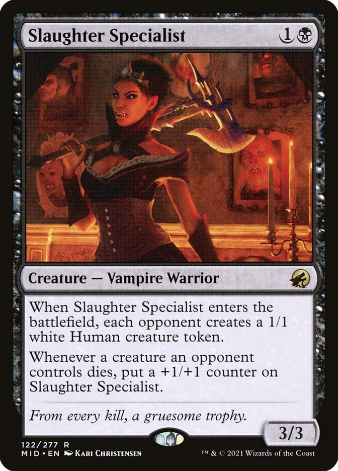 Slaughter Specialist - carta Magic The Gathering