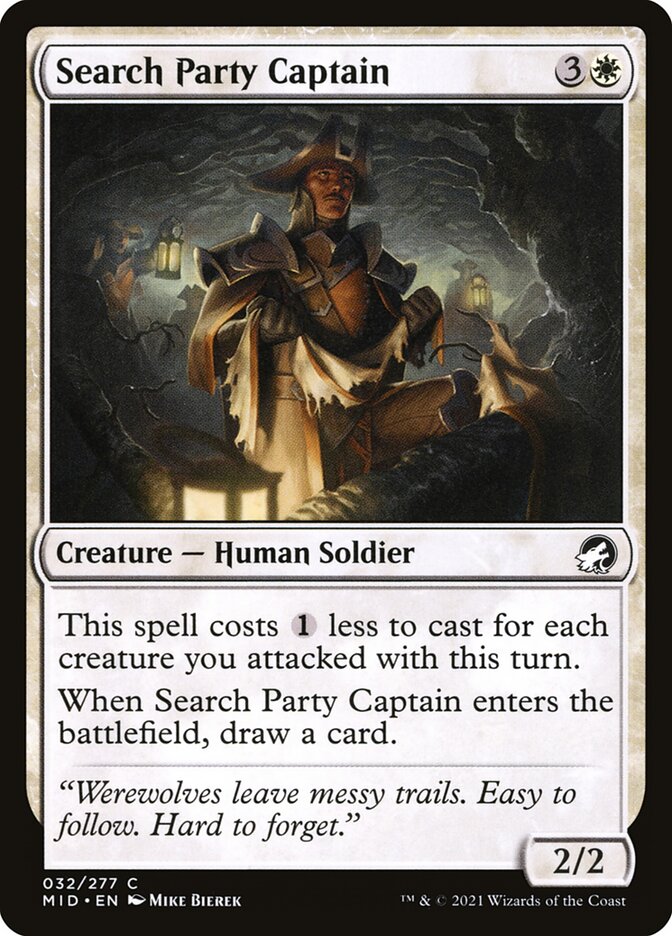Search Party Captain - carta Magic The Gathering