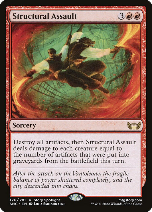 Structural Assault - carta Magic The Gathering