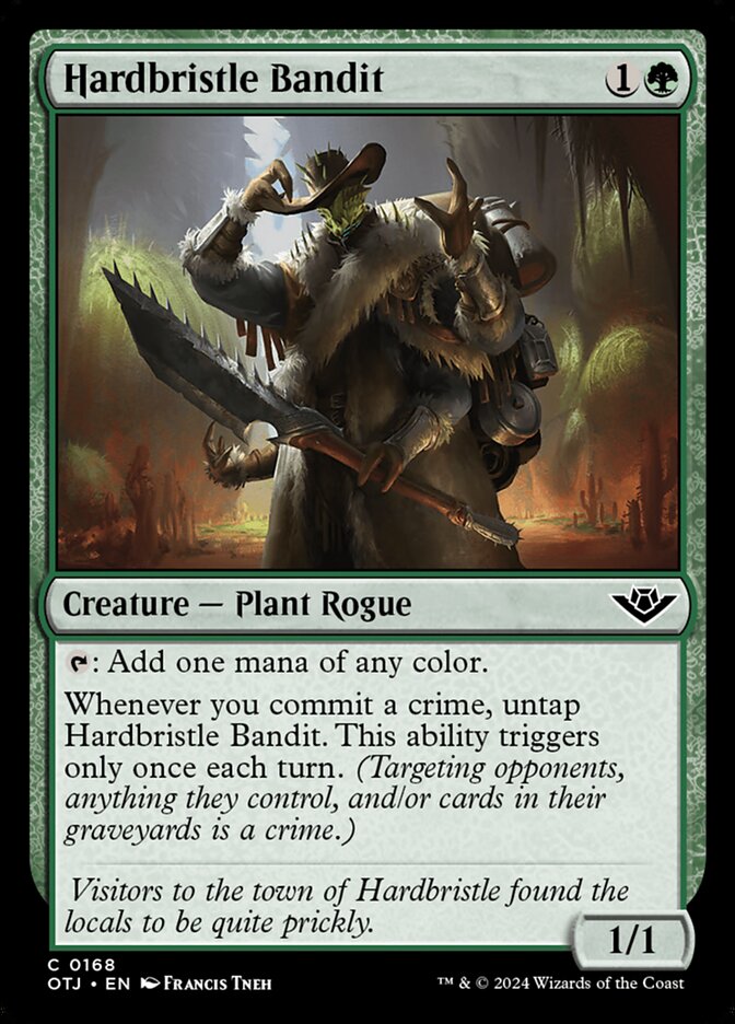 Hardbristle Bandit - carta Magic The Gathering
