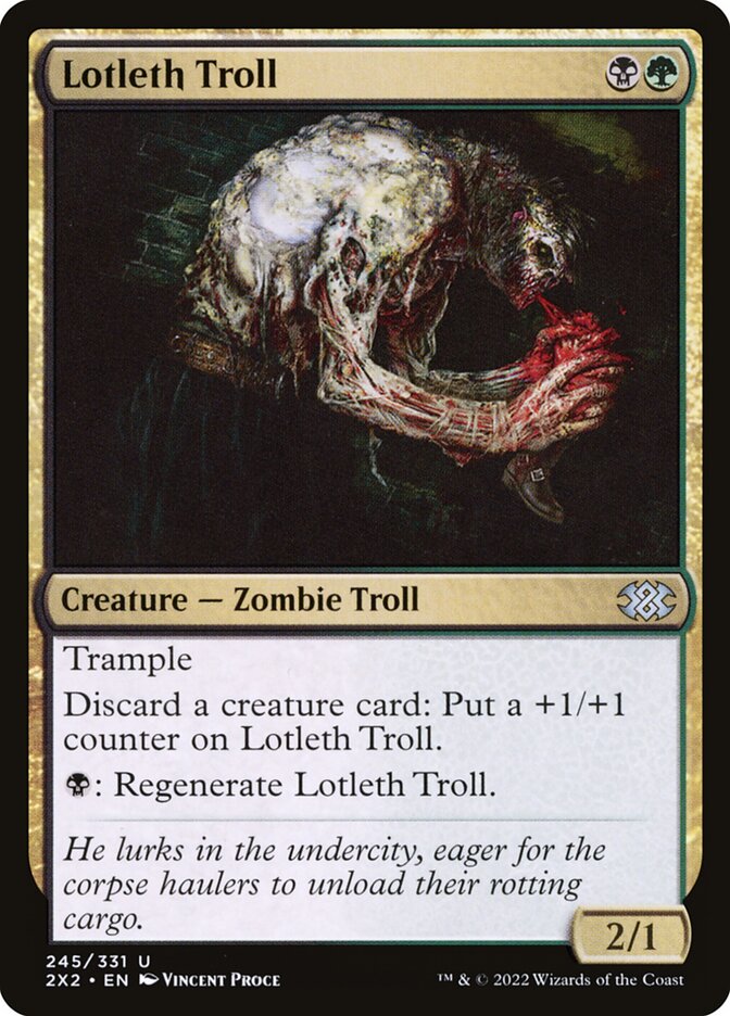 Lotleth Troll - 2X2-245-NF-STD