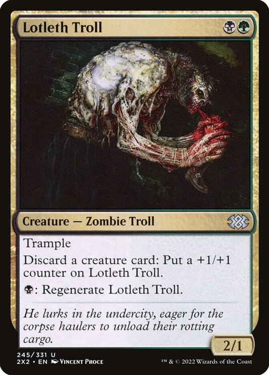 Lotleth Troll - carta Magic The Gathering