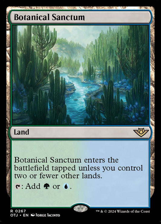Botanical Sanctum - carta Magic The Gathering
