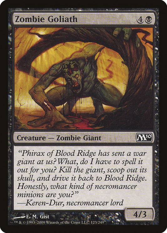Zombie Goliath - carta Magic The Gathering