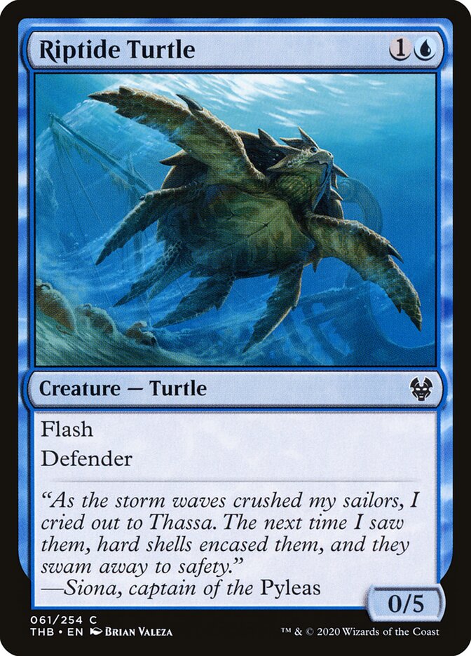 Riptide Turtle - carta Magic The Gathering