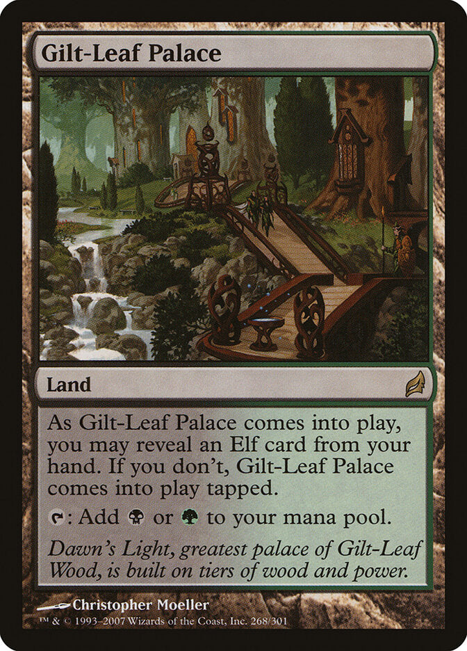 Gilt-Leaf Palace - carta Magic The Gathering