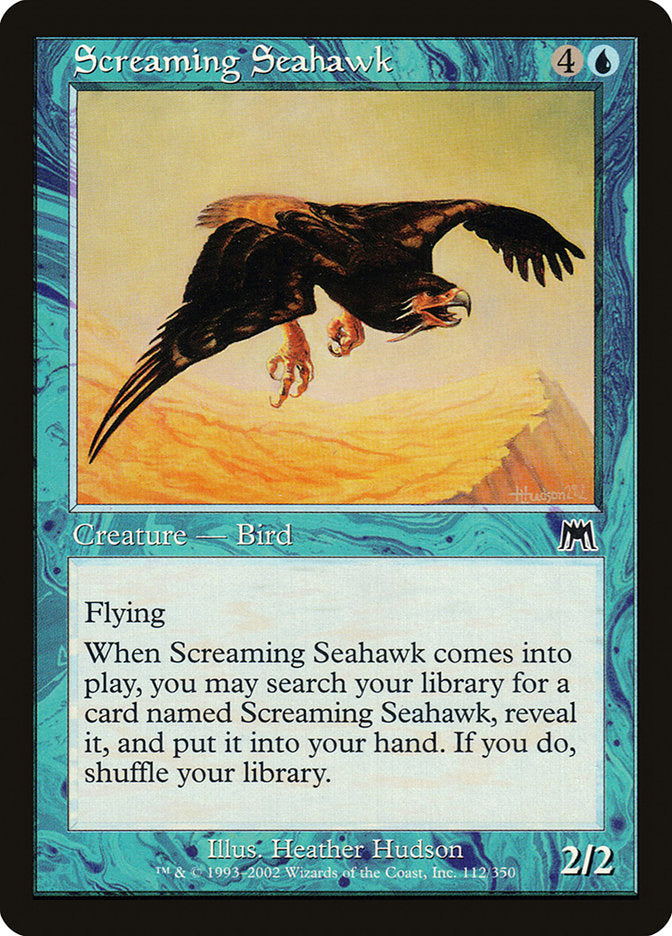 Screaming Seahawk - carta Magic The Gathering