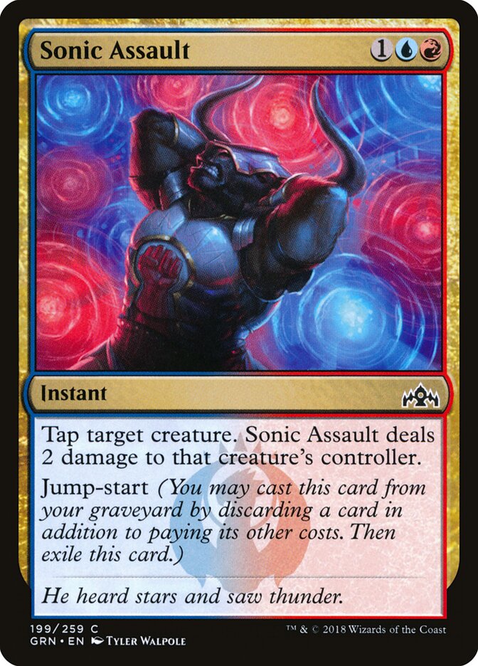 Sonic Assault - carta Magic The Gathering