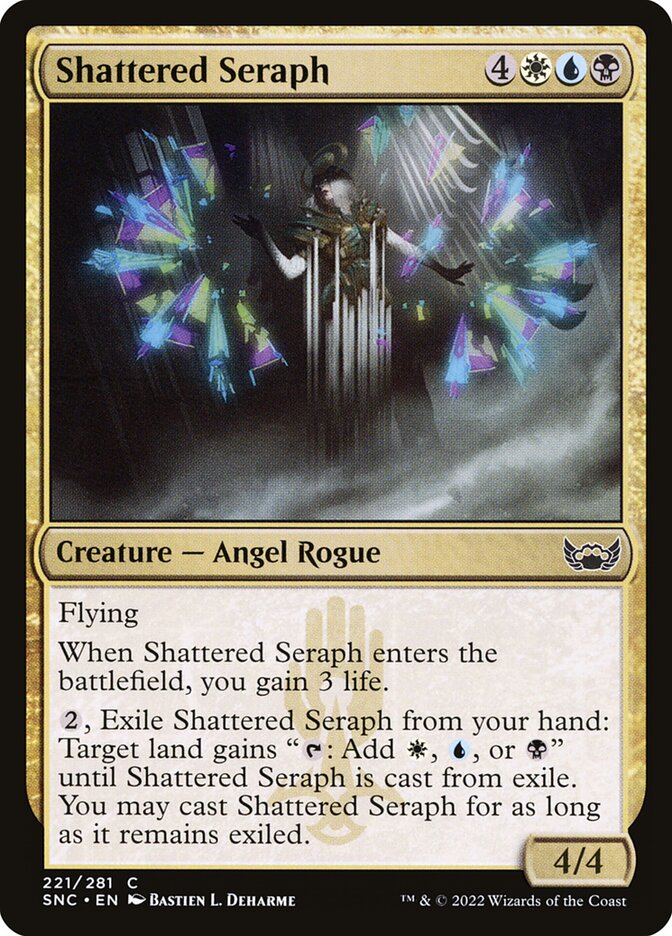 Shattered Seraph - carta Magic The Gathering