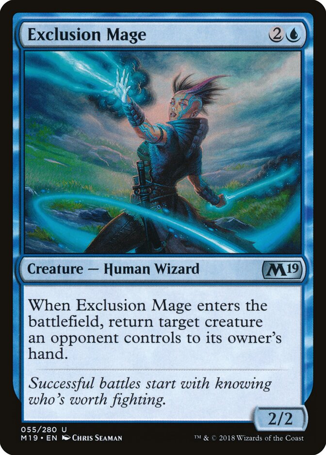 Exclusion Mage - carta Magic The Gathering