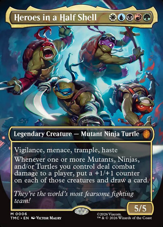 Heroes in a Half Shell - TMC-006-F-FA-INV-LDG-UNI