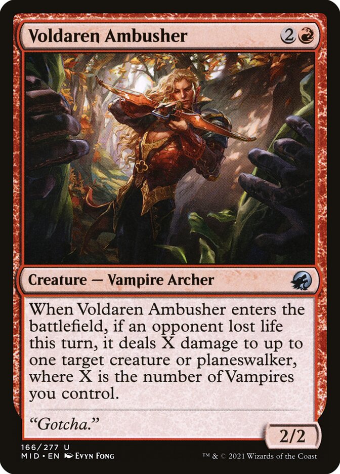Voldaren Ambusher - carta Magic The Gathering
