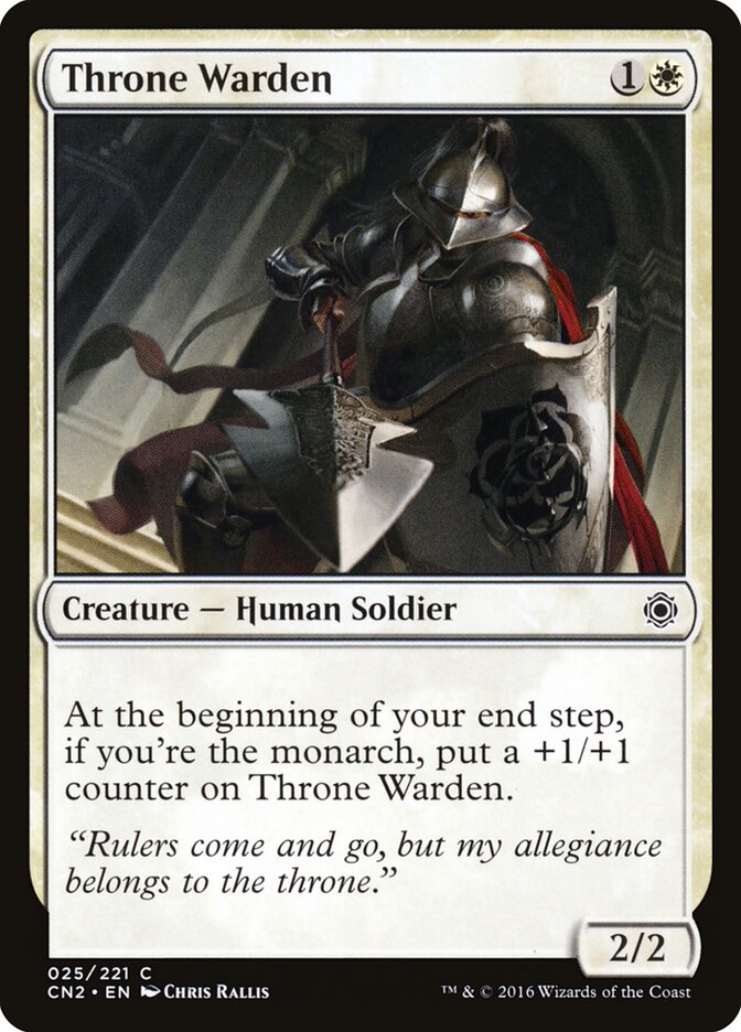 Throne Warden - carta Magic The Gathering