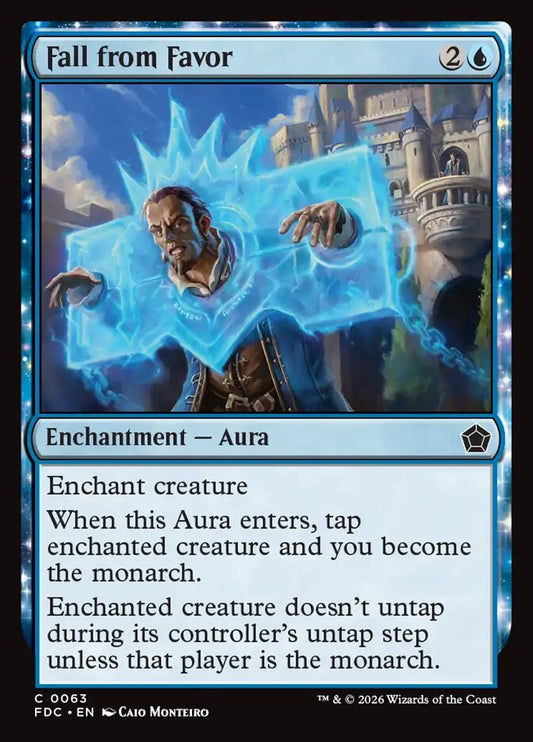 Fall from Favor - carta Magic The Gathering
