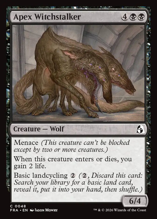 Apex Witchstalker - carta Magic The Gathering