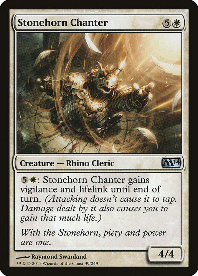 Stonehorn Chanter - carta Magic The Gathering