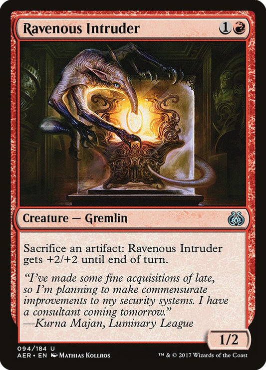 Ravenous Intruder - carta Magic The Gathering