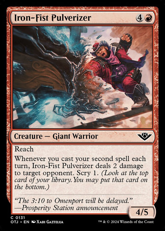Iron-Fist Pulverizer - carta Magic The Gathering