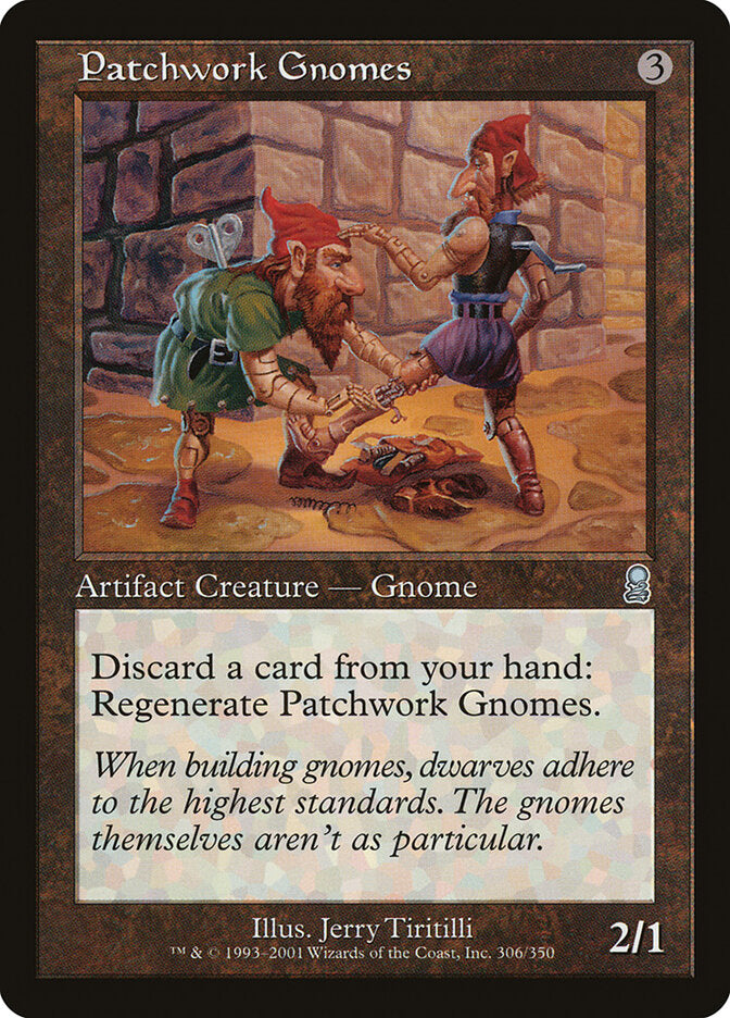 Patchwork Gnomes - carta Magic The Gathering