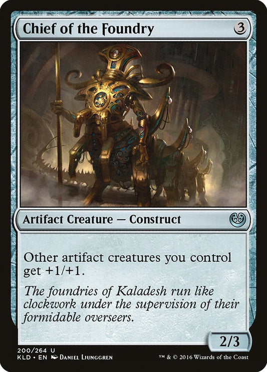 Chief of the Foundry - KLD-200-NF-STD
