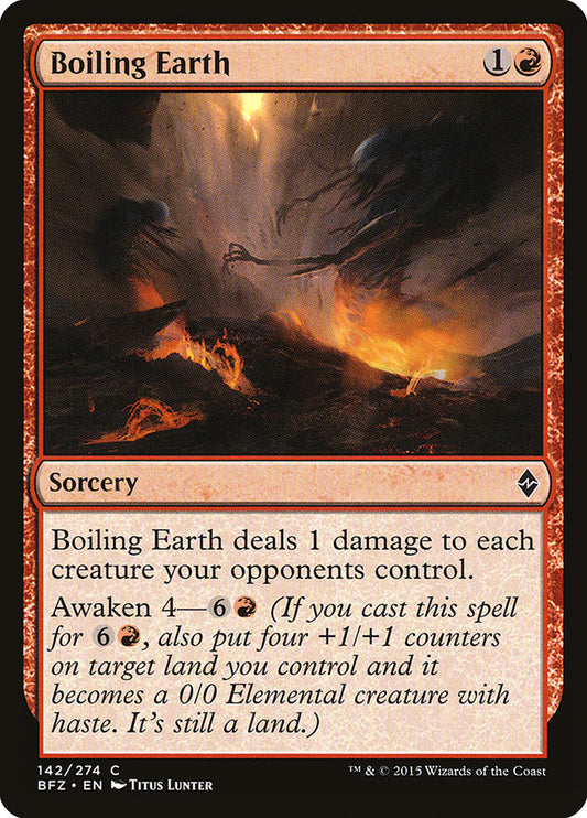 Boiling Earth - BFZ-142-NF-STD