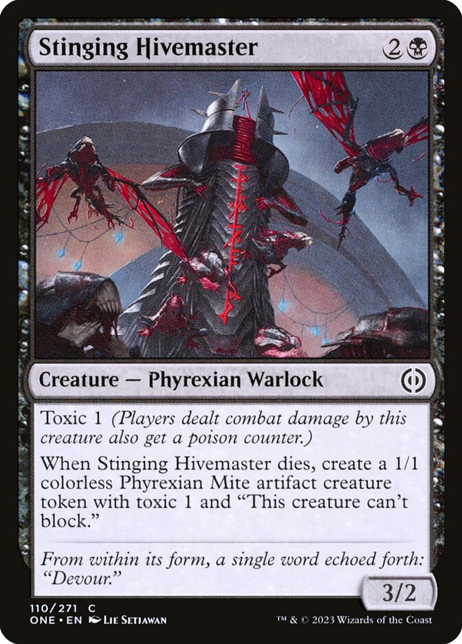 Stinging Hivemaster - carta Magic The Gathering