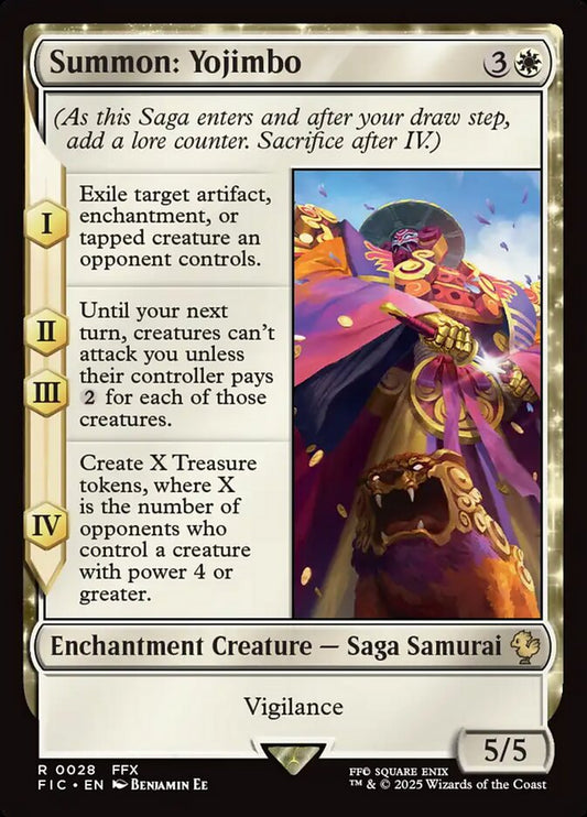 Summon: Yojimbo - FIC-028-NF-ENC-FFX-SUR-UNI