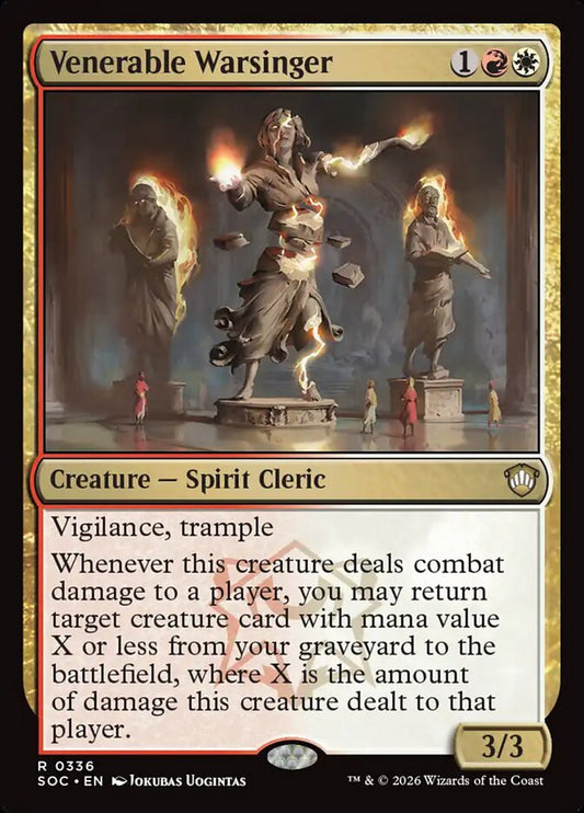 Venerable Warsinger - SOC-336-NF-STD