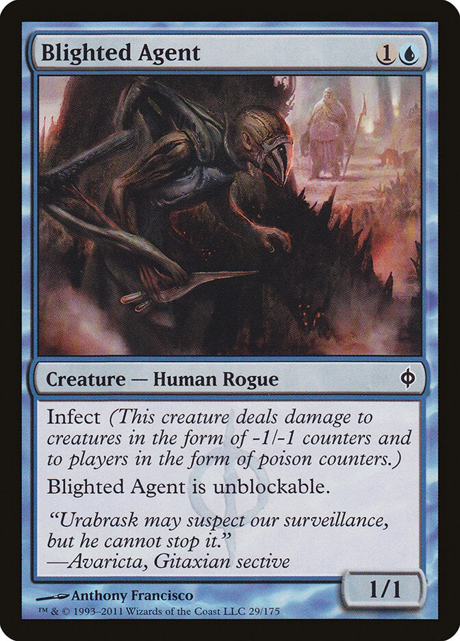 Blighted Agent - carta Magic The Gathering