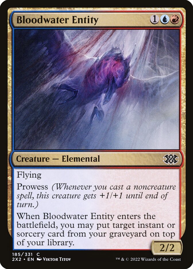 Bloodwater Entity - carta Magic The Gathering