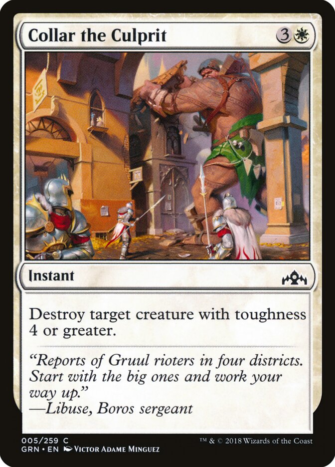Collar the Culprit - carta Magic The Gathering