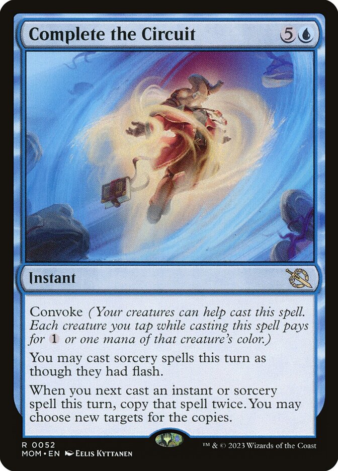 Complete the Circuit - carta Magic The Gathering