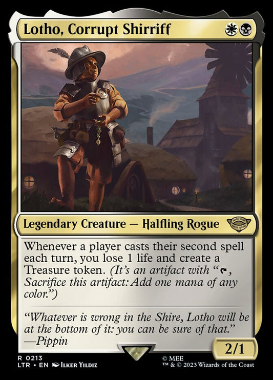 Lotho, Corrupt Shirriff - carta Magic The Gathering