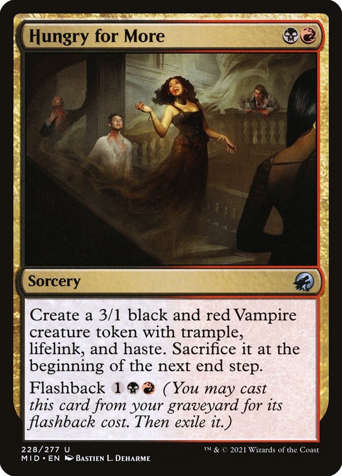 Hungry for More - carta Magic The Gathering