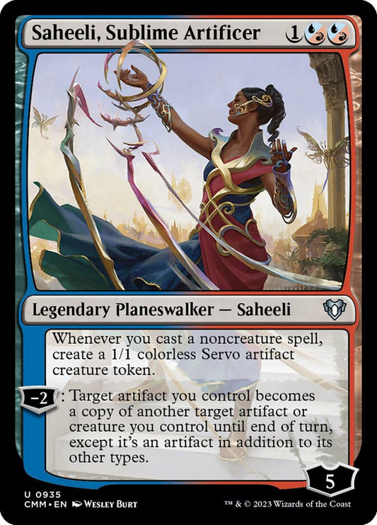 Saheeli, Sublime Artificer - CMM-935-NF-STD